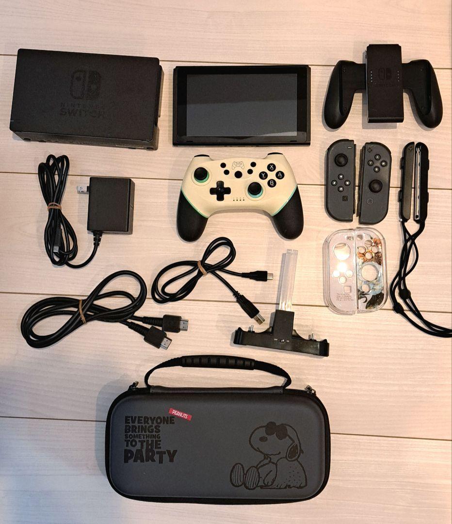 ジャンク】美品Nintendo Switch 本体、付属品多数 - メルカリ
