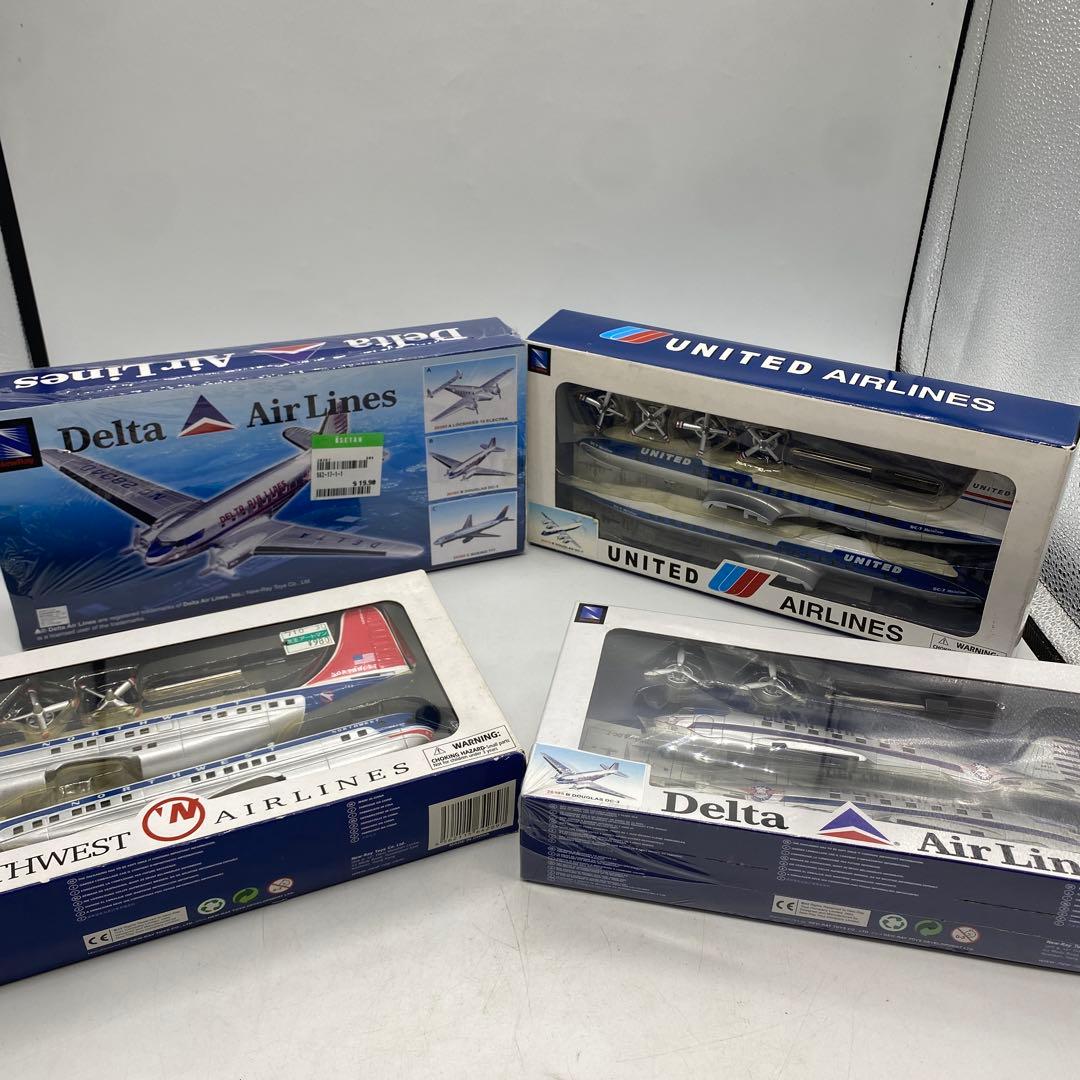 航空機モデルセット（デルタ・ユナイテッド・ノースウェスト） ジェミニジェッツ 1/400 ボーイング 757-200 デルタ航空 N683DA