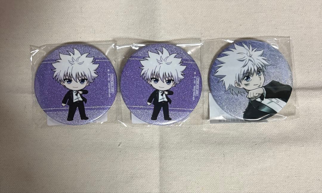 HUNTER×HUNTER キルア 特典 缶バッジ アニメイトフェア - メルカリ