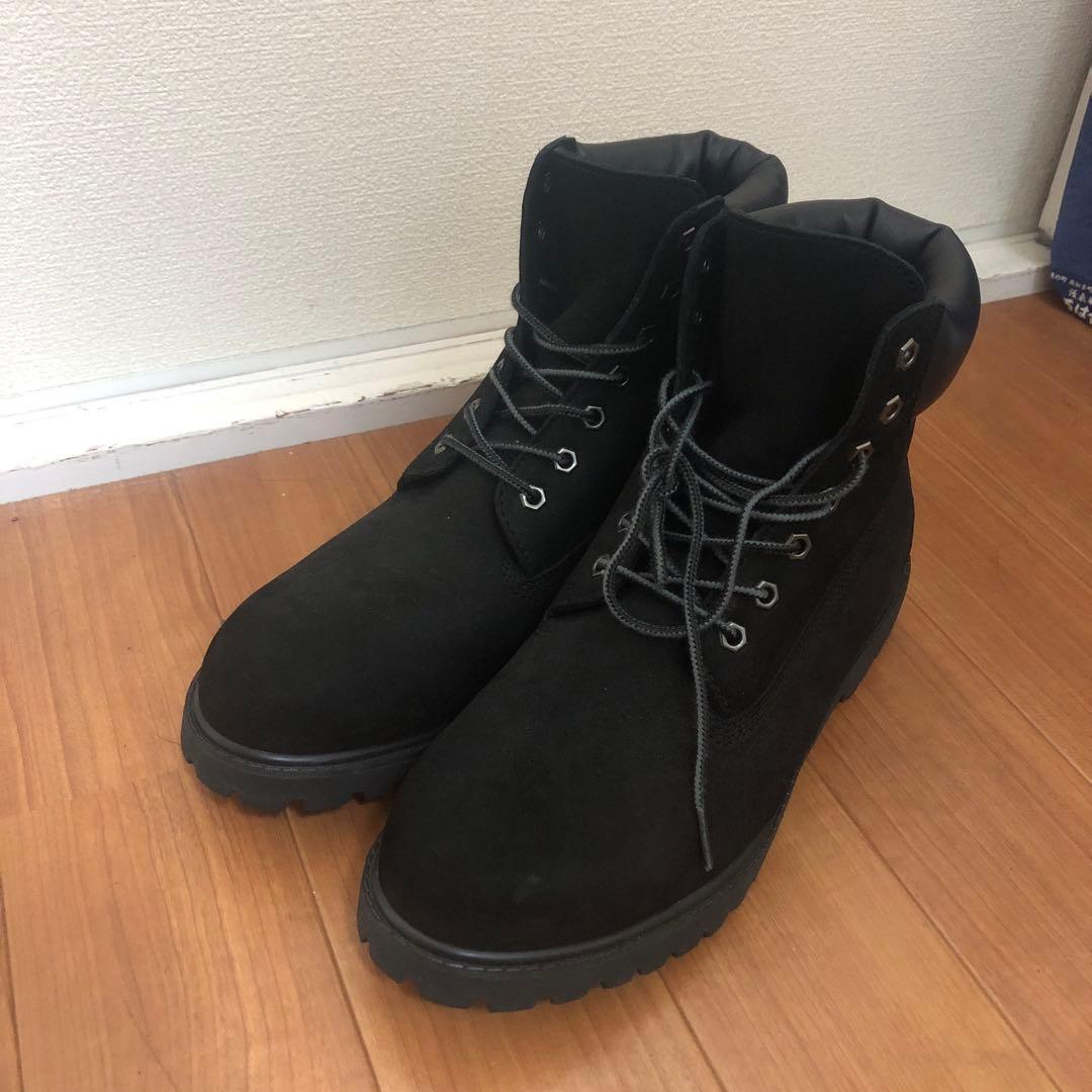 Lee リー 黒 スエード ワークブーツ ティンバーランド風 Lee リー 黒 スエード ワークブーツ ティンバーランド風 - メルカリ