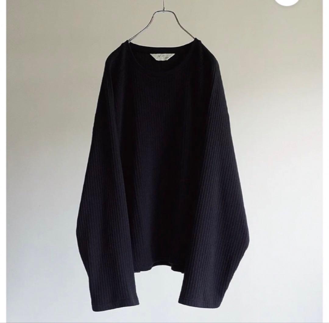 ANCELLM アンセルムOVER RIB LS T-SHIRT アンセルム ANCELLM 24SS OVER RIB LS T-SHIRT 長袖 2 グレー ANC-CT48