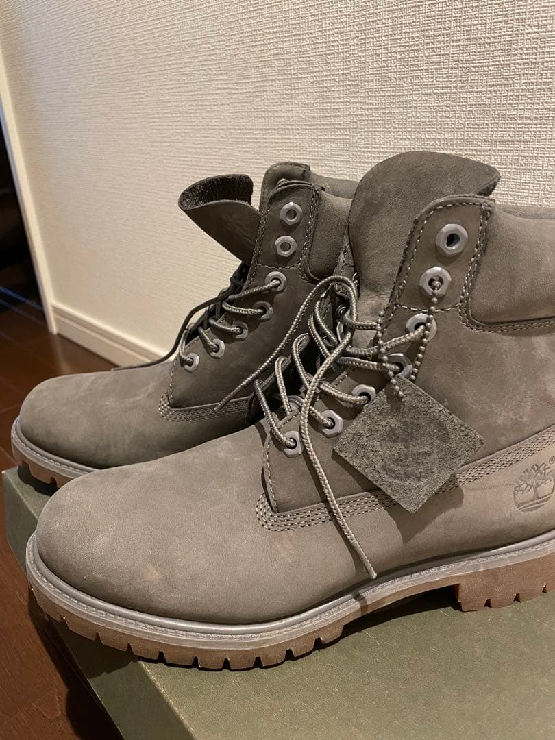 ティンバーランド ブーツ(グレー/26.5cm) - メルカリ