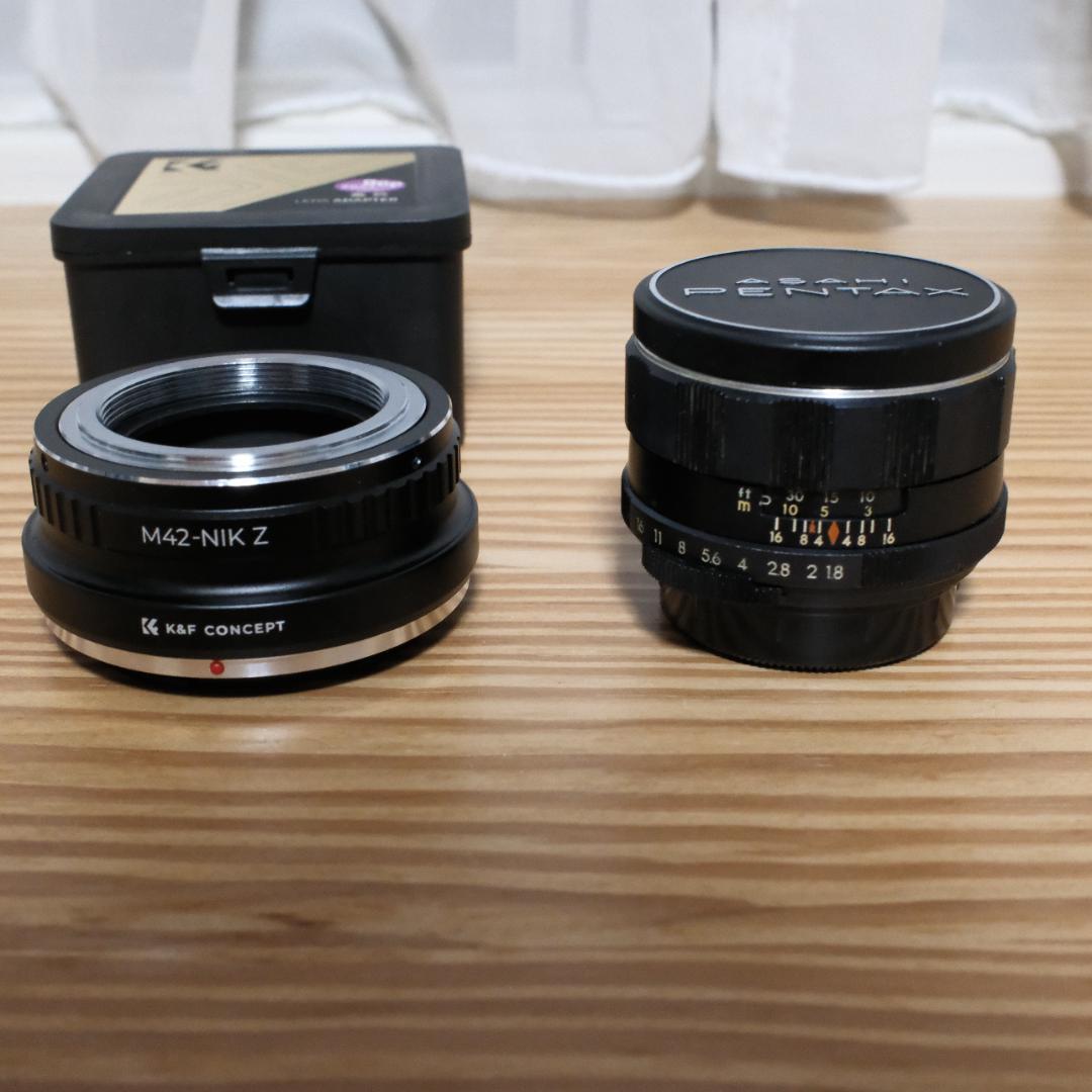 ペンタックス　Super-Takumar 55mm f/1.8 +アダプター Amazon | PENTAX PENTAX SUPER-TAKUMAR 55mm F1.8 M42アダプター K&F