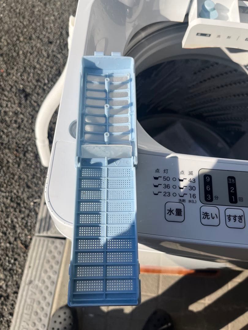 洗濯機 ハイセンス 2024年 HWG55BK1 5.5kg 全自動 美品◇