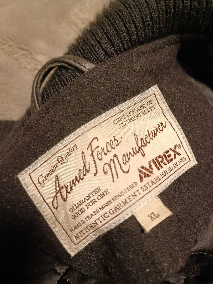 AVIREX スタジャン 6192151 XL - メルカリ