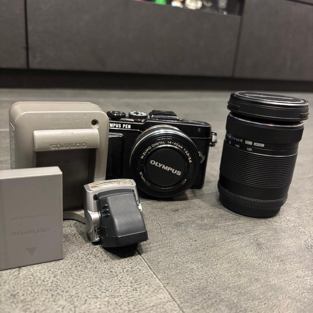 【2レンズ付】OLYMPUS PEN Lite E-PL7 ミラーレス一眼 E-PL7 ミラーレス一眼カメラ 14-42mm EZレンズキット PEN Lite