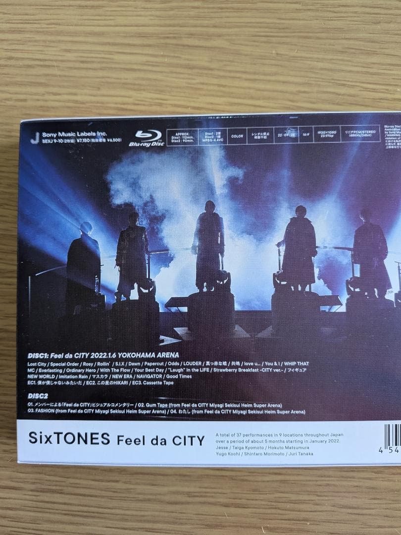 SixTONES Feel da CITY Blu-ray - メルカリ