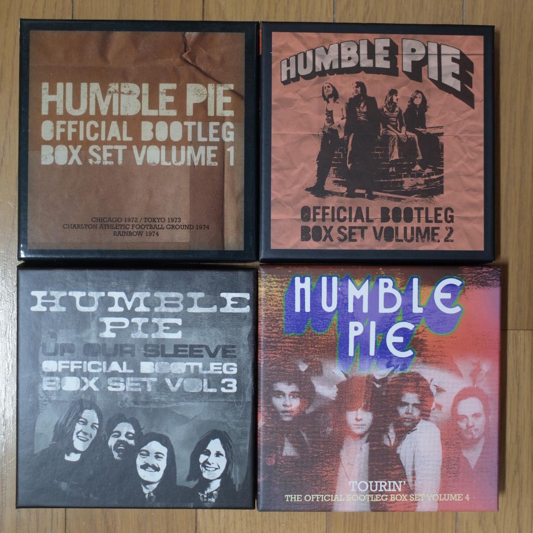 HUMBLE PIE OFFICIAL BOOTLEG BOX Vol.1～4 Humble Pie – Official Bootleg Box Set Volume 1 – 3 x CD (), 2017