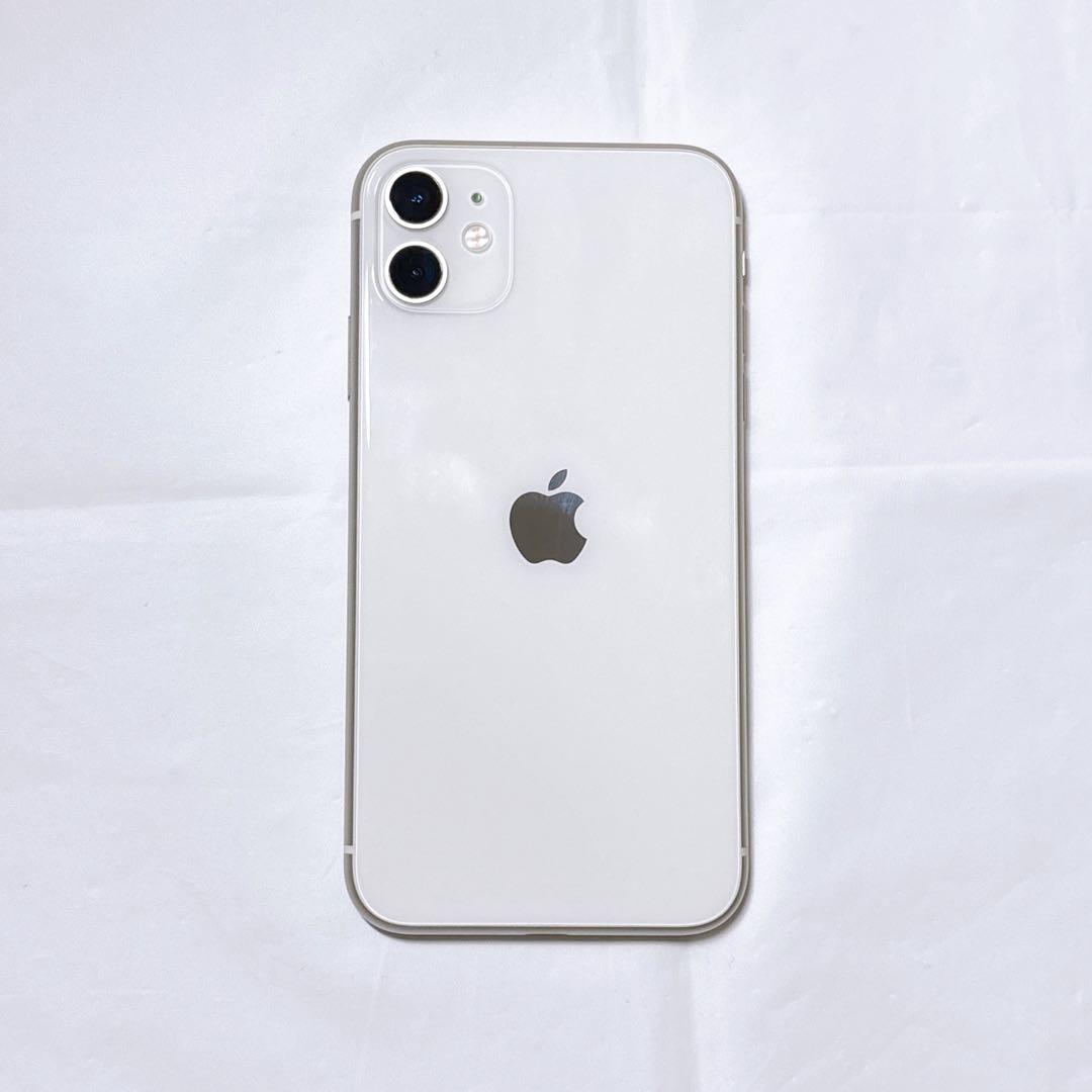 iPhone 11 256 GB SIMフリー 本体 ジャンク品 ホワイト 箱付 - メルカリ