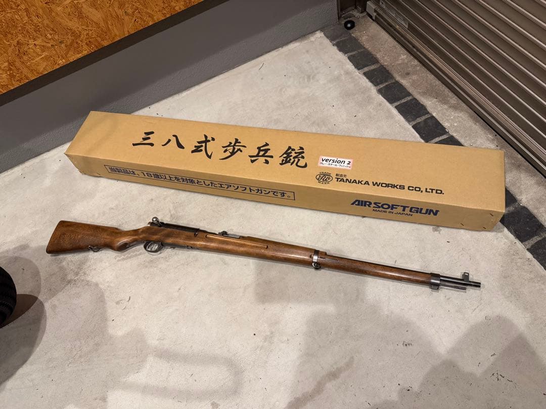 TANAKA WORKS 三八式歩兵銃 version 2 Toy] Tanaka Works Type 38 Infantry Rifle Ver.2 Black with