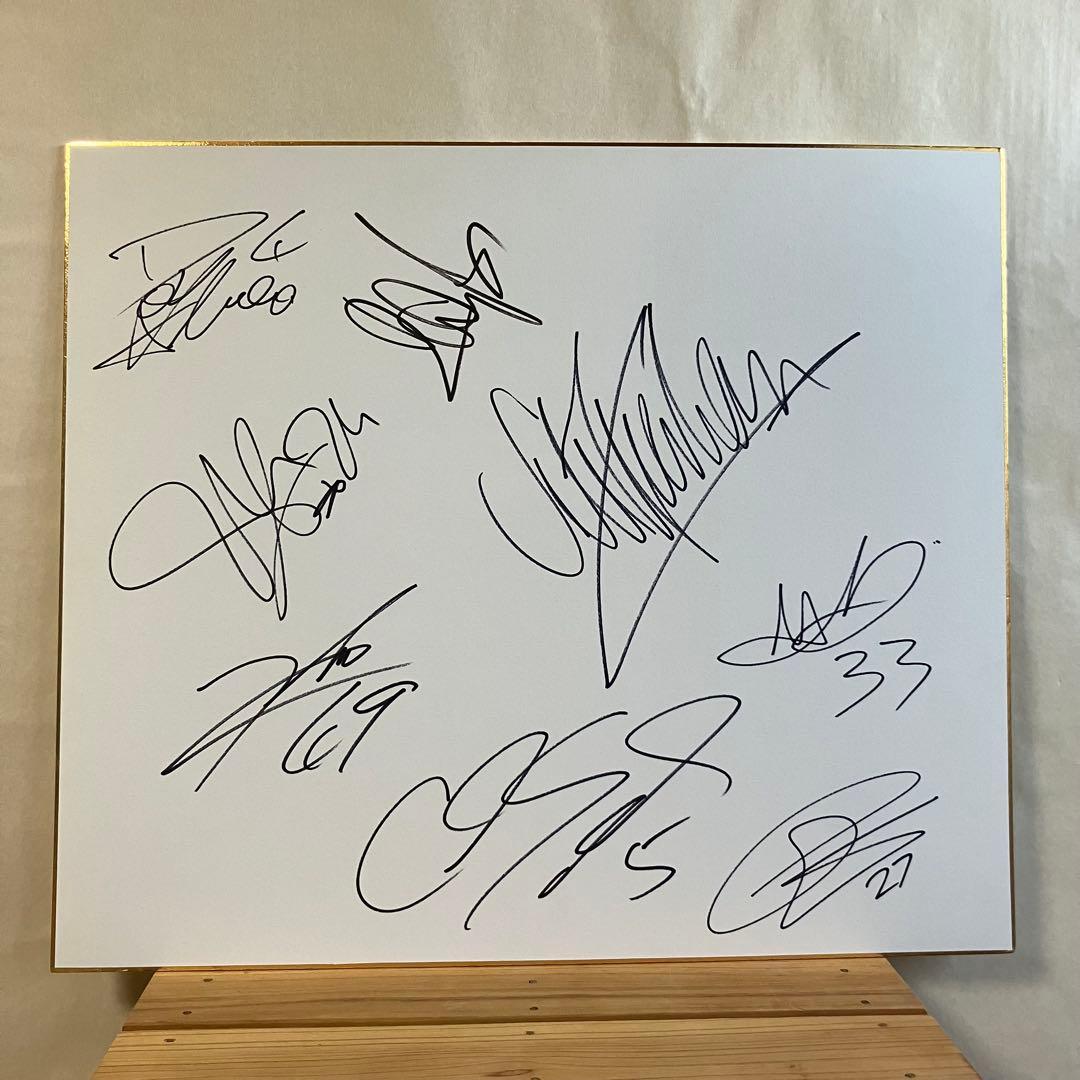 元MotoGPライダーサイン色紙 8人 - メルカリ