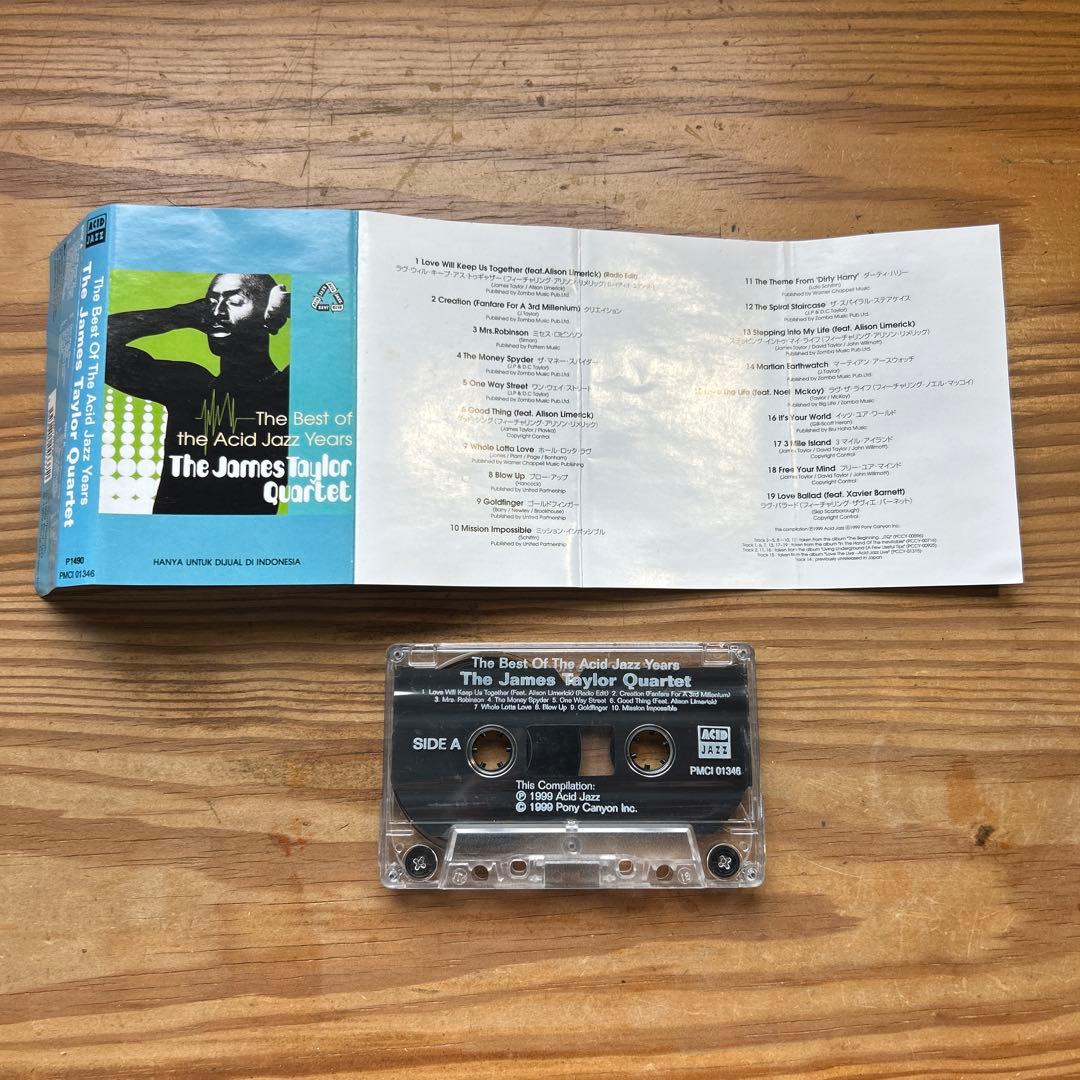 James Taylor Quartet カセットテープ レコード LP - メルカリ