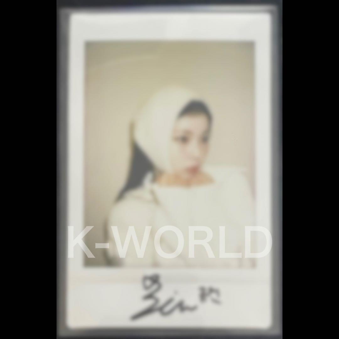 NMIXX ジウ直筆チェキ当選者ポラ