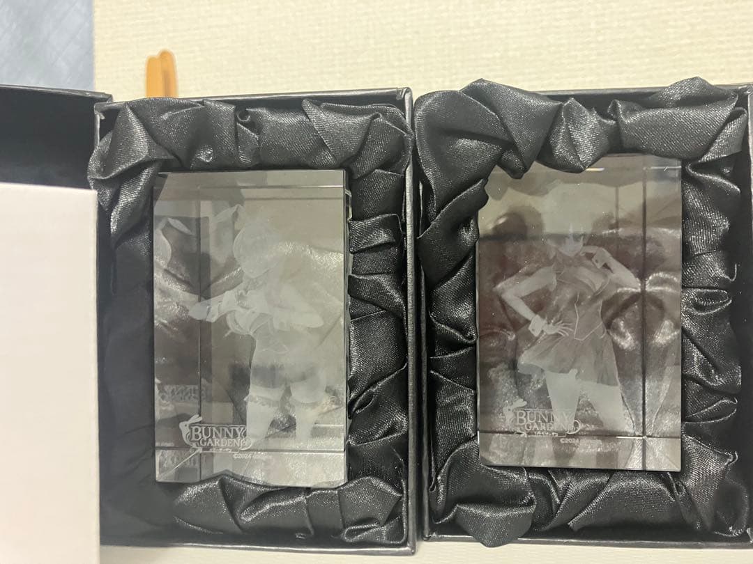 エビテン特典 花奈 美羽香 3Dクリスタルセット バニーガーデン - メルカリ
