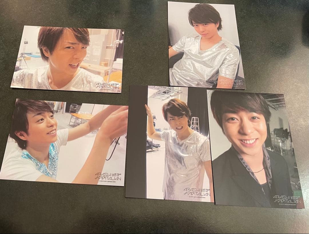 嵐 櫻井翔 デジタリアン DIGITALIAN フォトセット 公式写真 5枚 - メルカリ