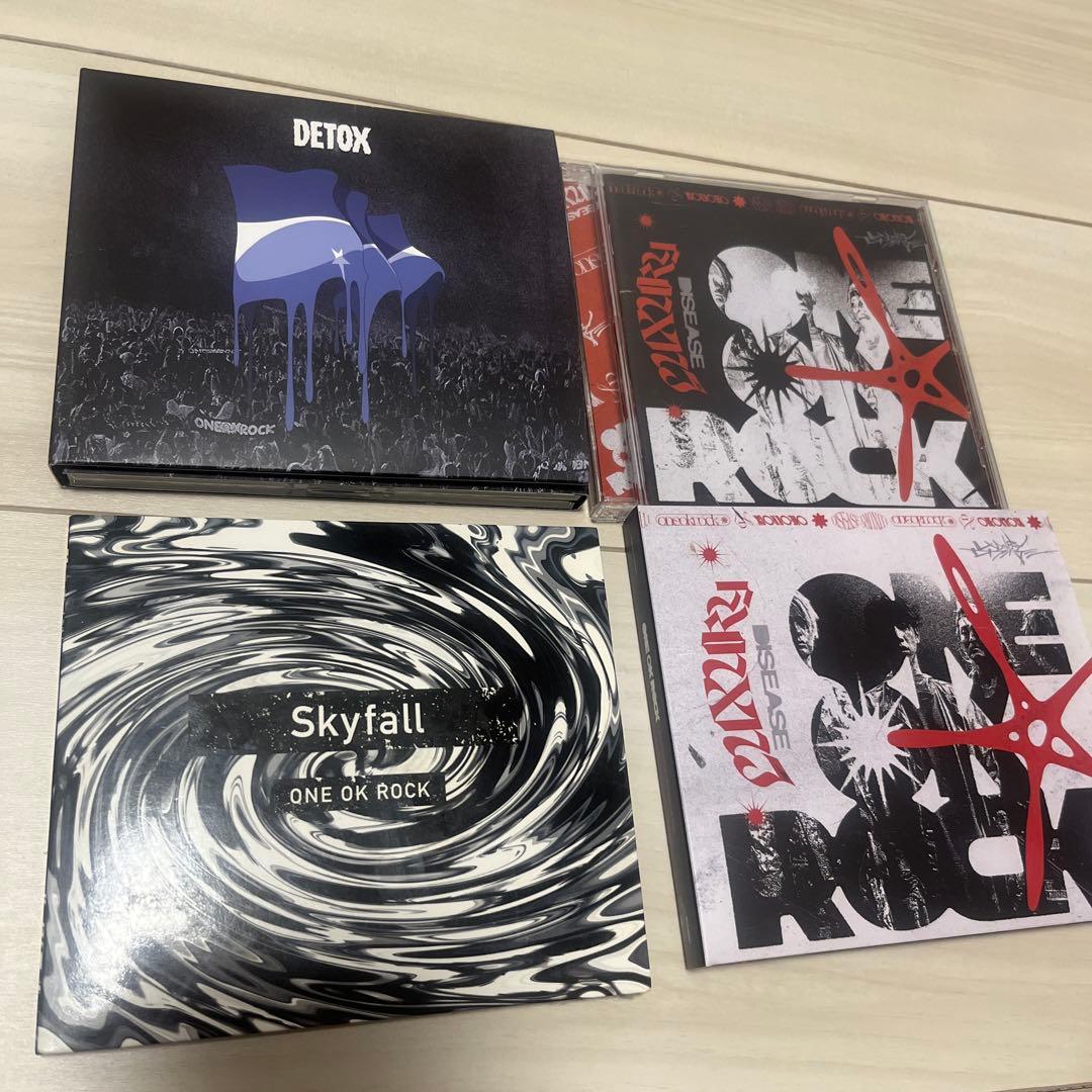 ONE OK ROCK DETOX & Skyfall DVDセット ONE OK ROCK DETOX & Skyfall DVDセット ONE OK ROCK DETOX & Skyfall