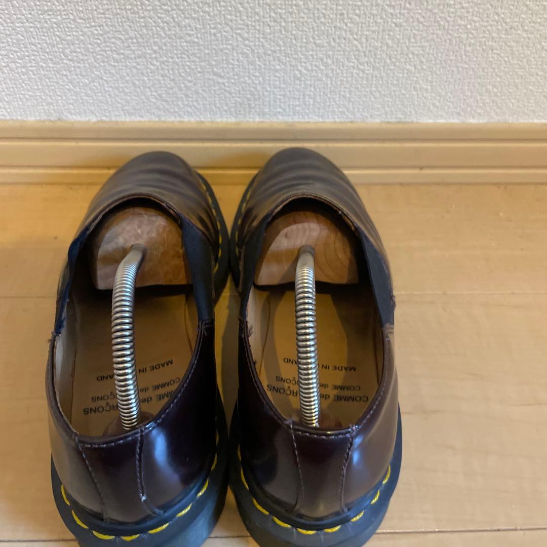 dr.martens comme des garcons コラボ ローファー - メルカリ