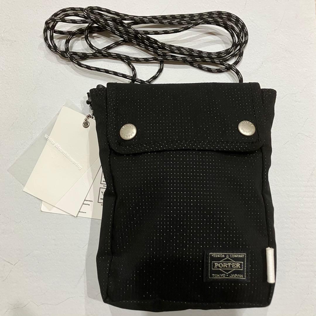 【新品】 PORTER × White Mountaineering ショルダー WHITE MOUNTAINEERING（ホワイトマウンテニアリング）の「【White