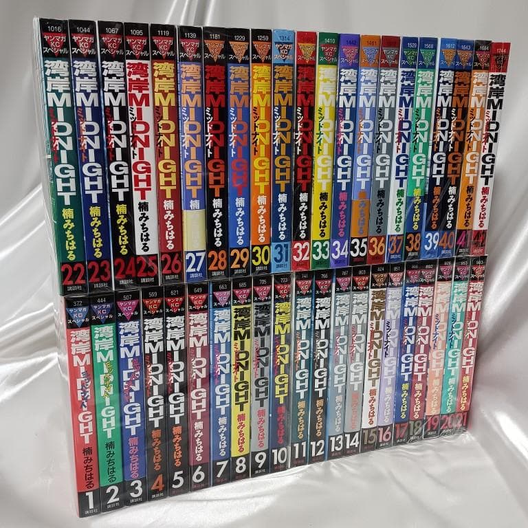 【美品！ほぼ全巻初版！湾岸midnight　全42巻】 湾岸ミッドナイト1〜42巻 湾岸ミッドナイト全巻セット : メルブック