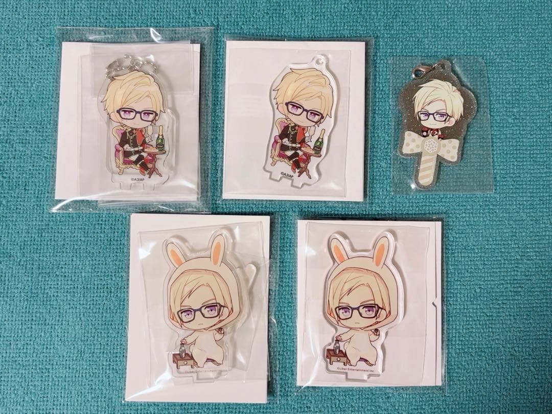 A3! エースリー エーアニ アニカフェ アクスタ チャーム 古市左京