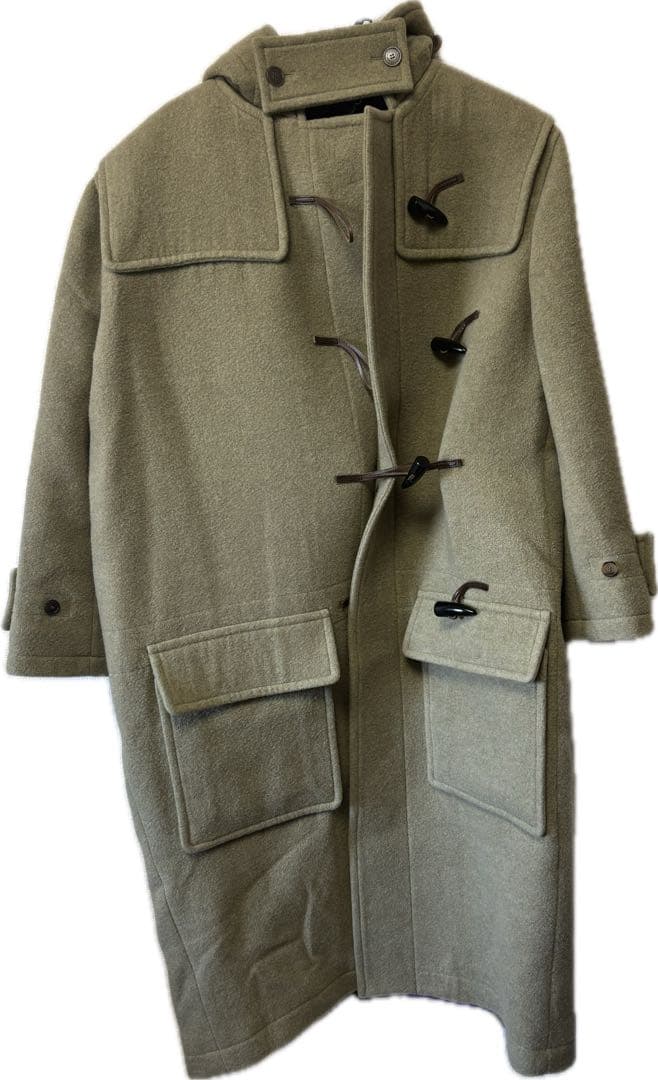 イタリア製 BALENCIAGA ダッフルコート カシミヤ85%シルク14%