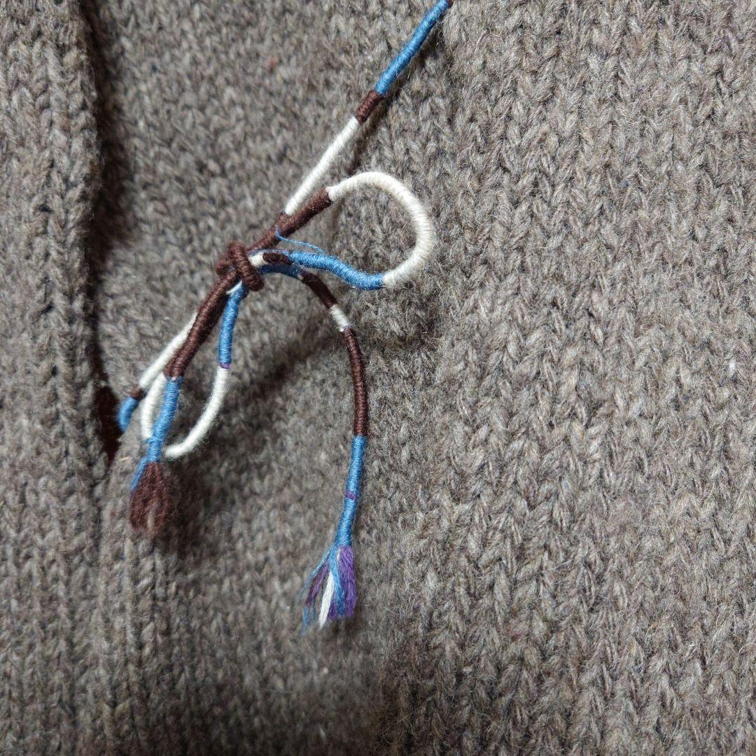 レア45rpmカシュクールニットカーディガン