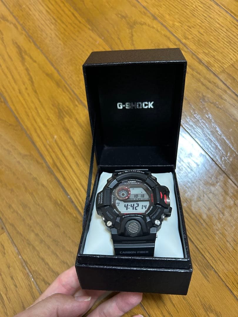 G-SHOCK レンジマン箱付 G-Shock Master of G - Land Rangeman Black Resin Black Dial, 53.2mm