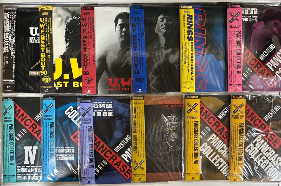 プロレス　LD 12枚セット　レーザーディスク LD：レーザーディスク）仮面ライダーBLACK 全7巻セット 【中古