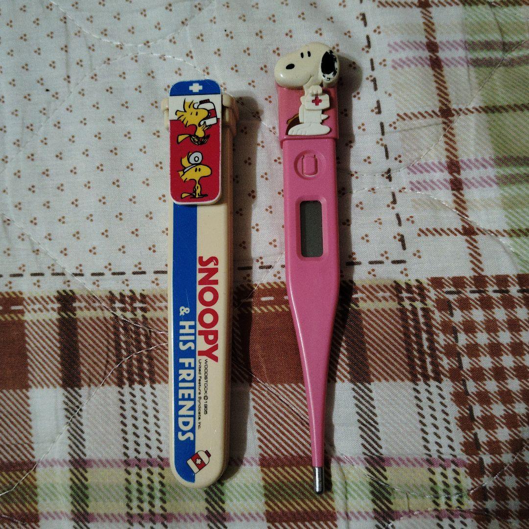 レア スヌーピー 体温計 - メルカリ