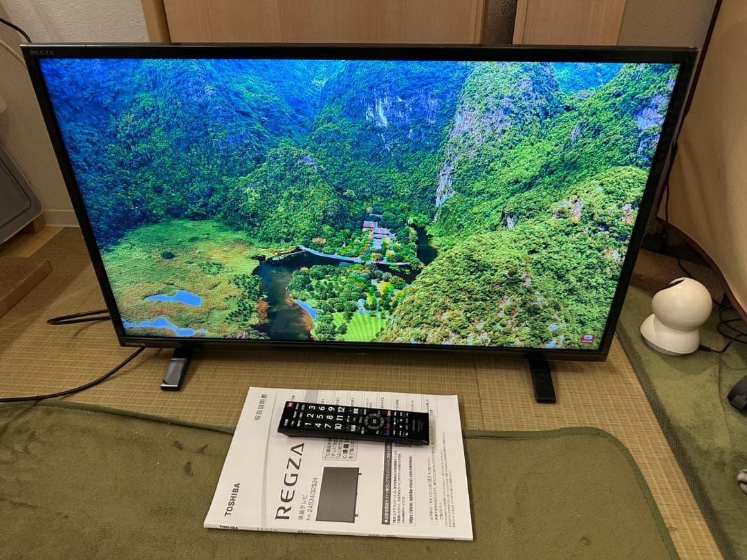 2021年製未使用近！TOSHIBA 東芝 液晶テレビ　32S24　32型 TOSHIBA（東芝） TOSHIBA REGZA レグザ 32型 ハイビジョンLED液晶
