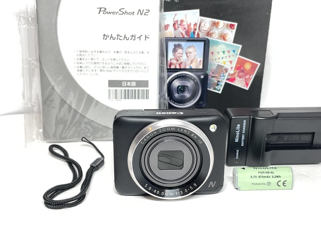 元箱付き 極上品 キヤノン PowerShot N2 180度チルト式モニターになった「PowerShot N2」 - デジカメ Watch Watch
