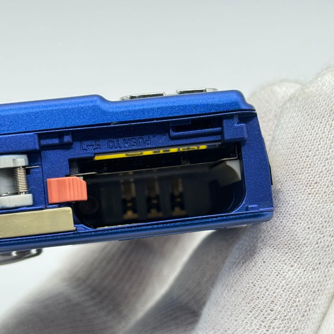 美品 箱付】 OLYMPUS FE-370 青 オリンパス コンデジ - メルカリ