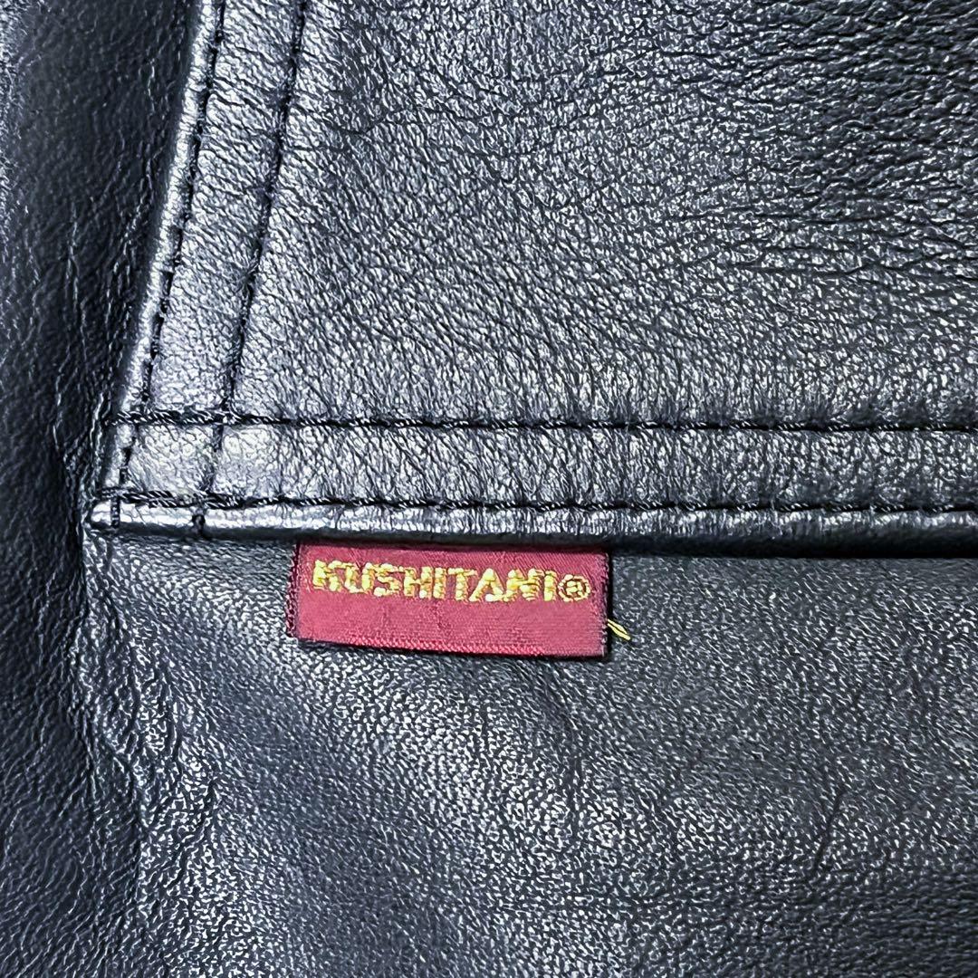 売約済 超希少4L クシタニ レザーパンツ ライディングパンツ 牛革