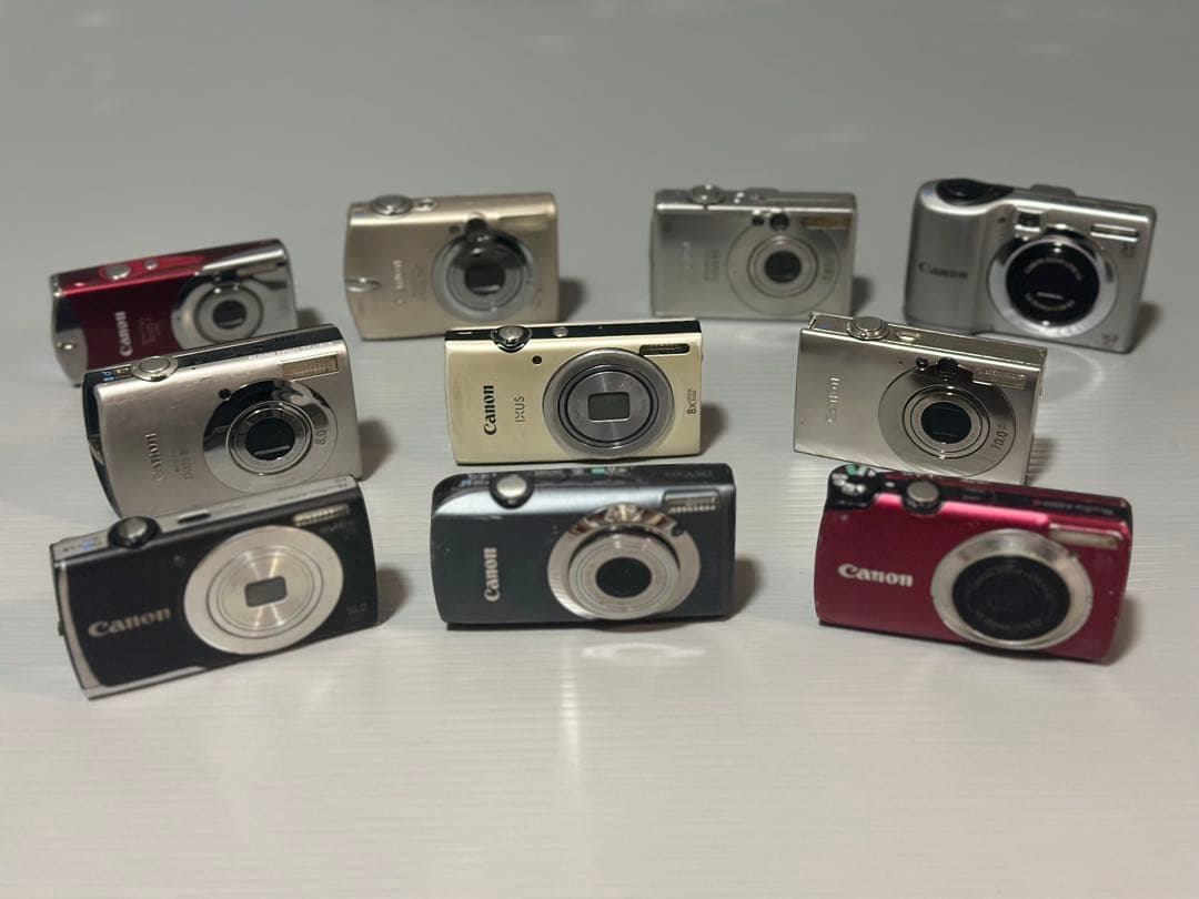 (Canon) 10台 デジカメラ まとめ【動作未確認ジャンク扱】② Yahoo!オークション -「ジャンクカメラ まとめて」の落札相場・落札価格