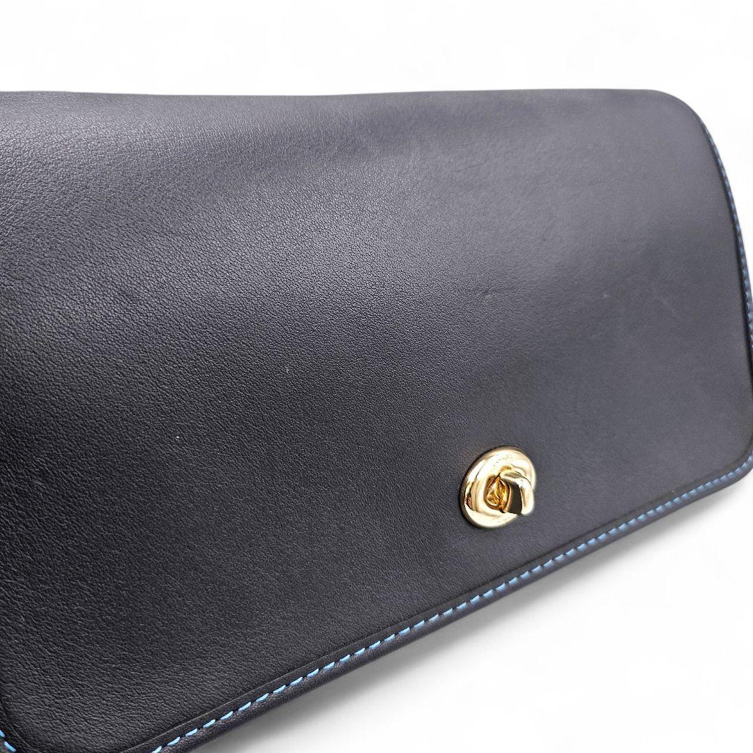 美品 COACH ディンキー ターンロック ショルダーバッグ クラブ