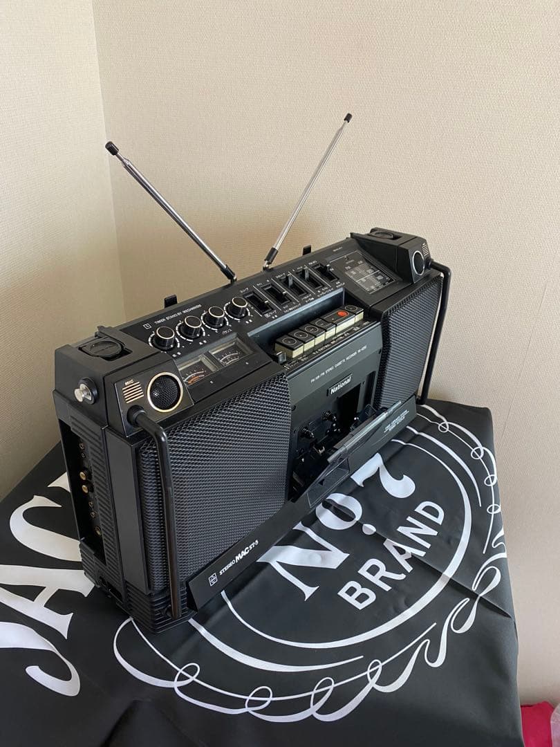 ナショナルRS-4250 ステレオMAC ST-5 ラジオカセットデッキ 当時品