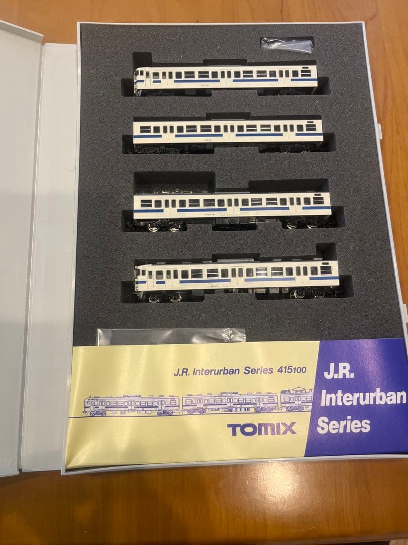 鉄道模型 TOMIX J.R. Interurban Series 415100 国鉄 415系近郊電車(旧塗装)基本セット｜製品情報｜製品検索｜鉄道模型