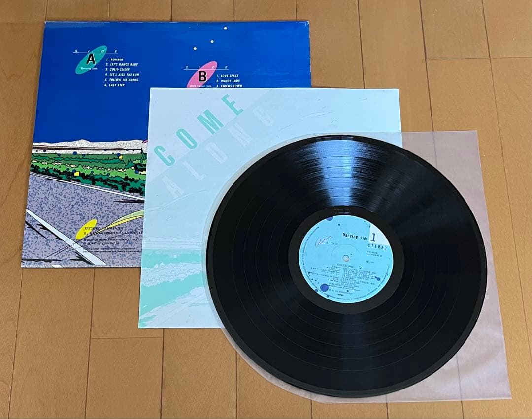 山下達郎/Come along LP 和モノ シティポップ