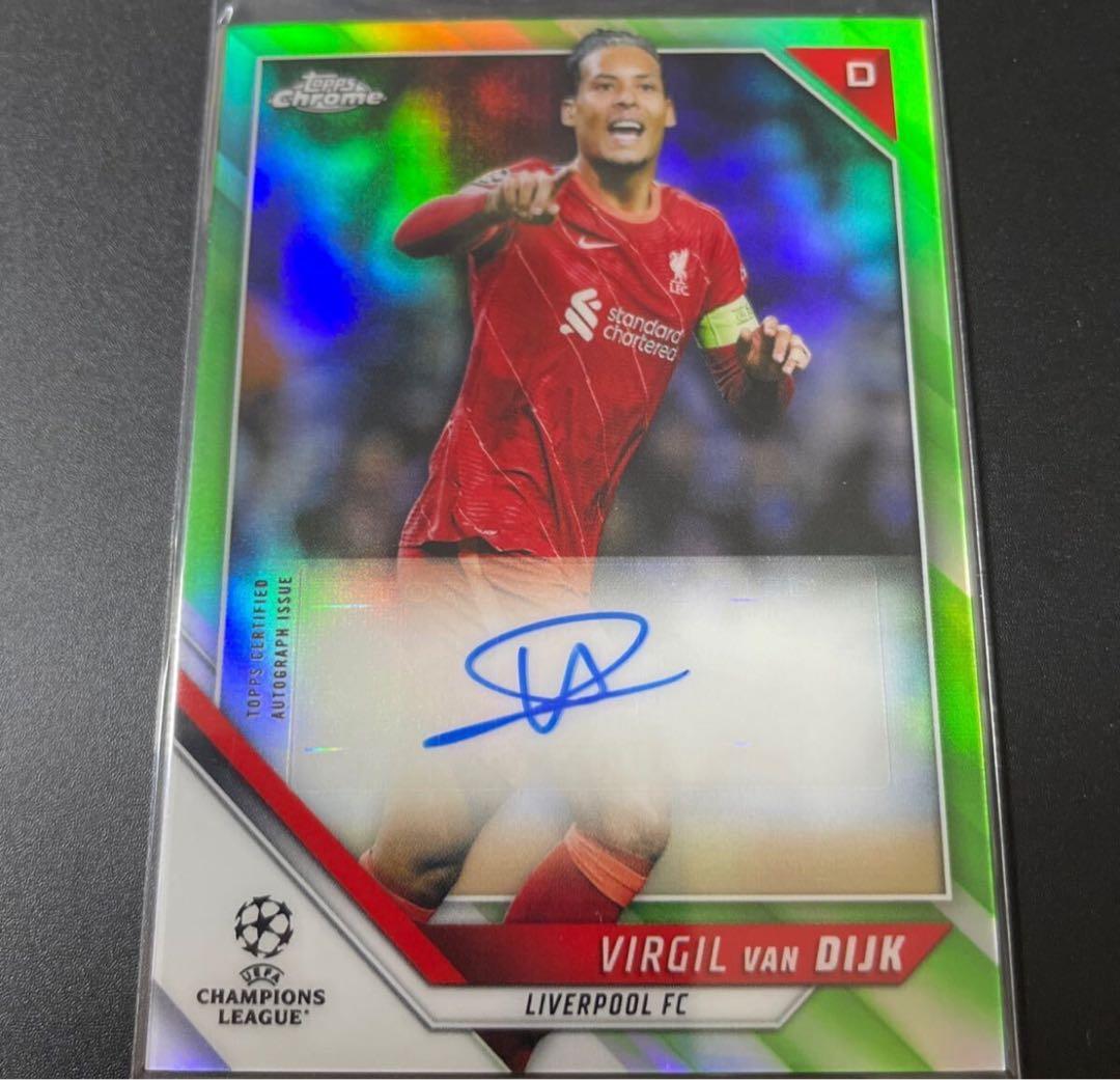 topps soccer ファン・ダイク サインカード - メルカリ