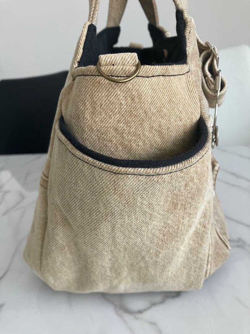 895 tatdwtg様専用大きめデニムリメイクバック ハンドメイド2点