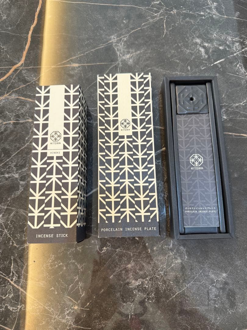 KITOWAポーセリンインセンスプレート KITOWAインセンススティックヒノキ KITOWA】INCENSE STICK / インセンススティック（HINOKI）