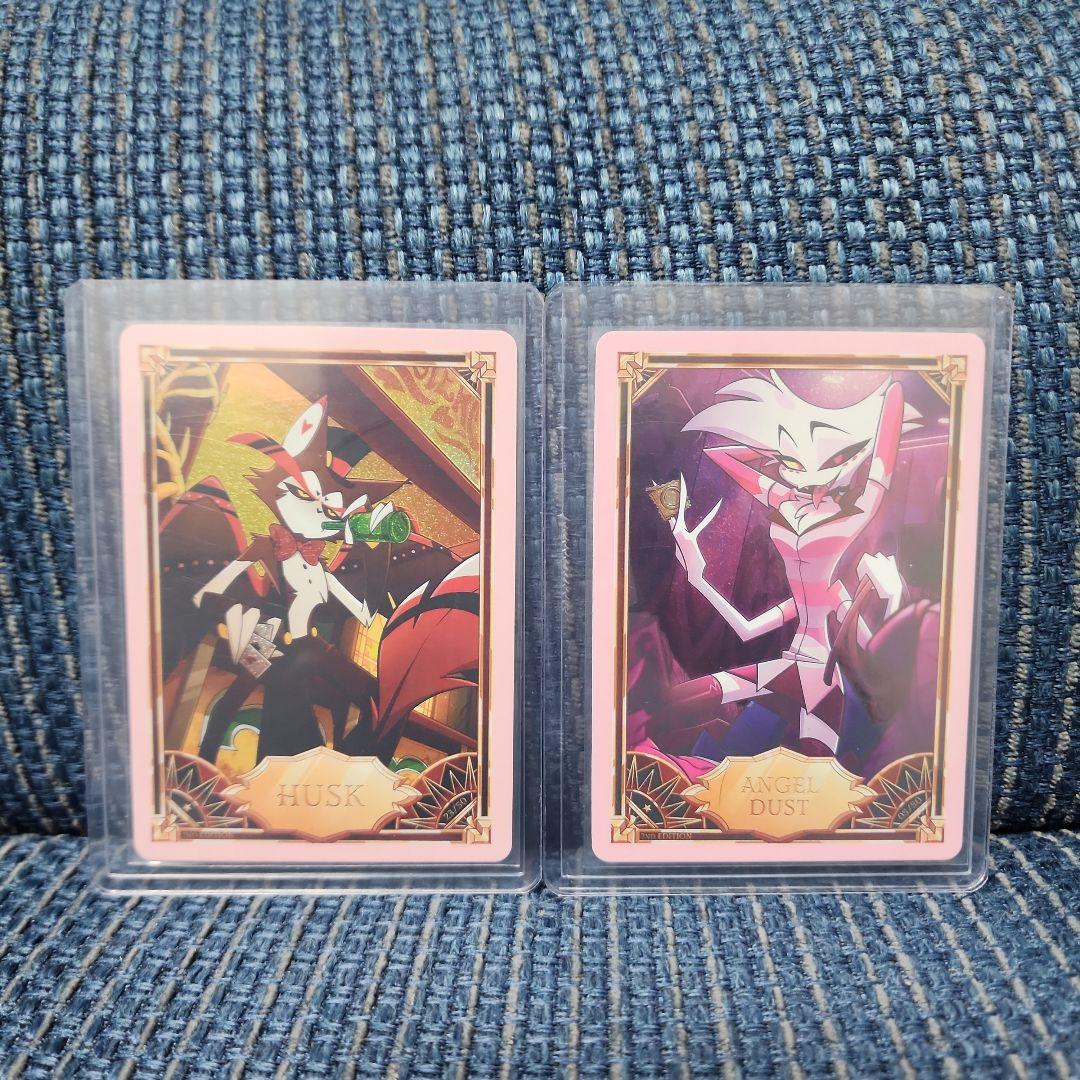 ハズビンホテル カード トレカ foil ハスク + エンジェル Hazbin