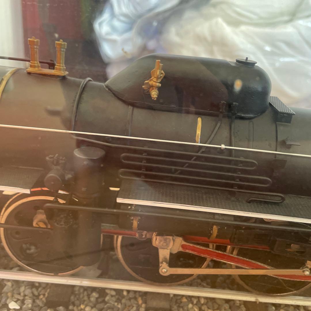 日本の蒸気機関車模型 ガラスケース付き C571 - メルカリ