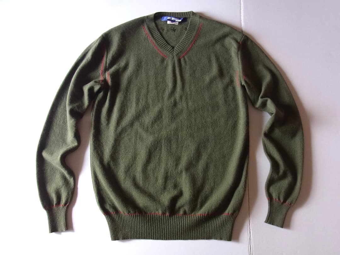 JUNYAWATANABE MANジュンヤマンVネックセーター2006FWニット - メルカリ