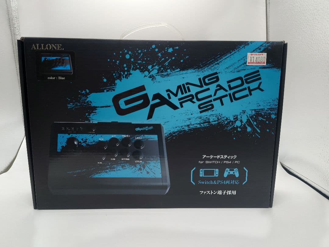 switch/ps4 用　アーケードスティック　ALG-GACCRK  ほぼ新品 Switch/PS4】 Switch/PS4用 アーケードスティック ALG-GACCRK ALLONE