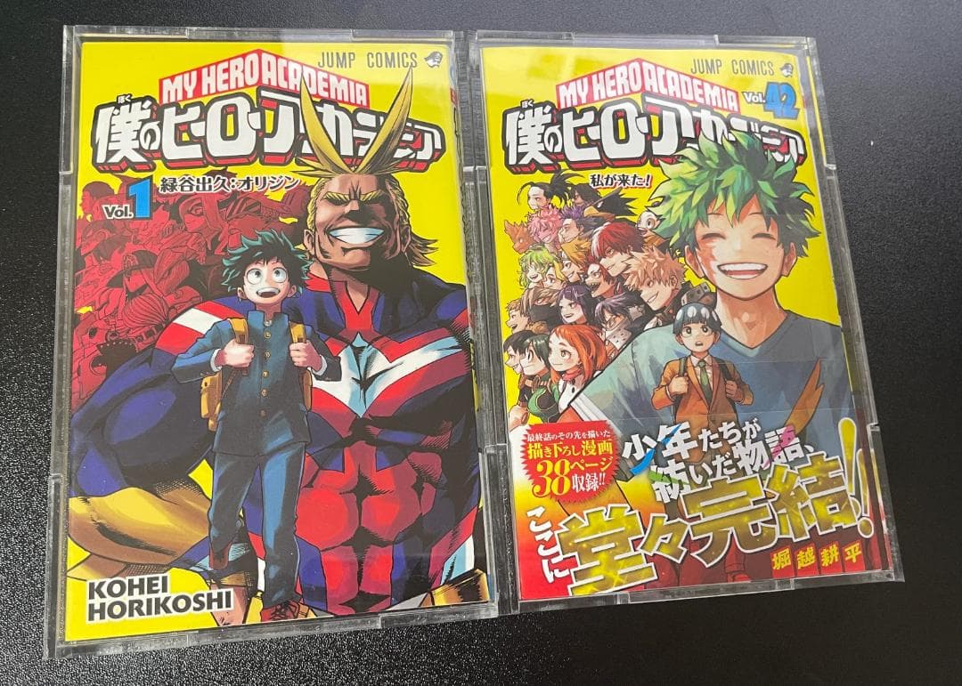少年漫画 MY HERO ACADEMIA VOL 1 & 42 FIRST PRINT s-l400.jpg
