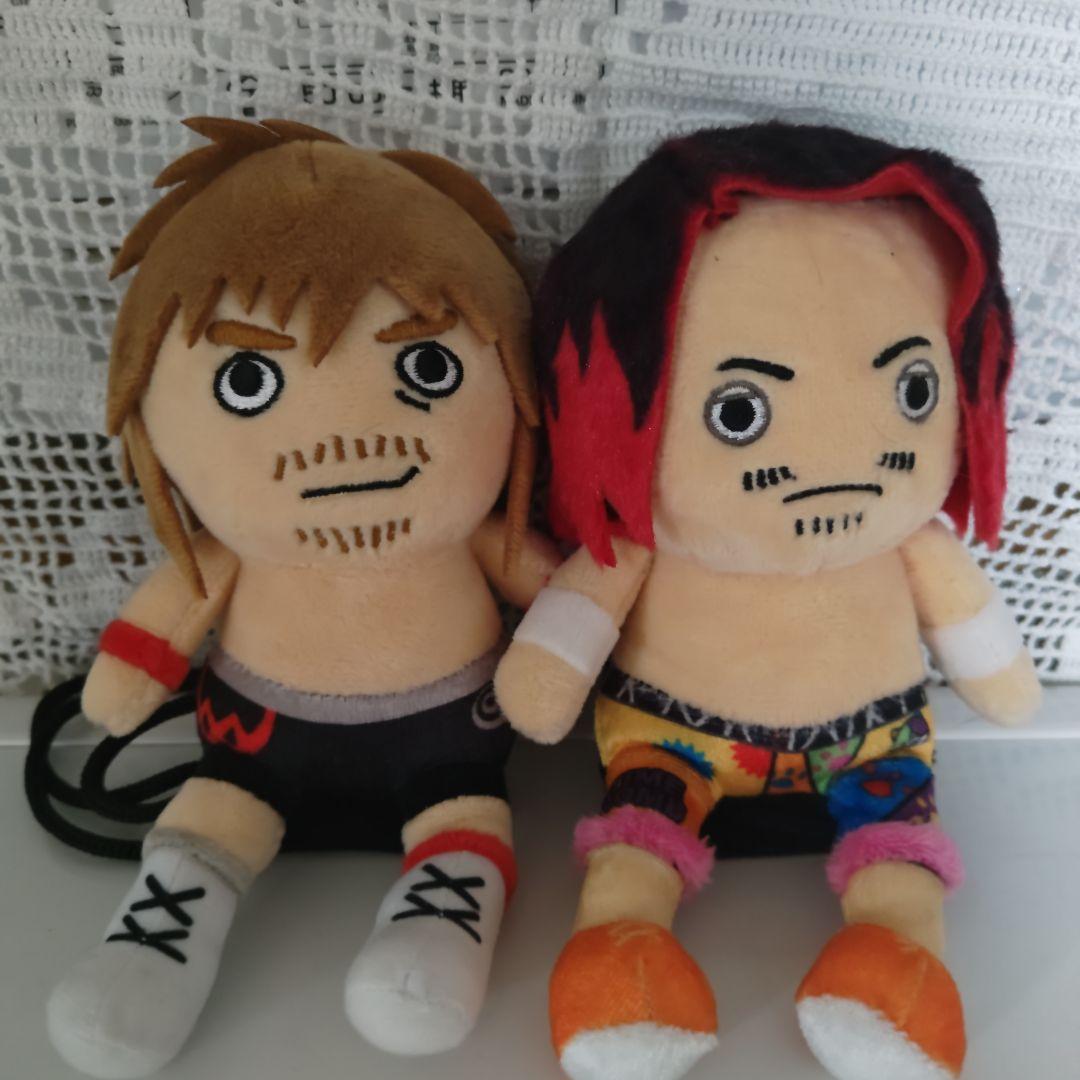 新日本プロレスぴょんすけ【内藤哲也】【高橋ヒロム】2個セット - メルカリ