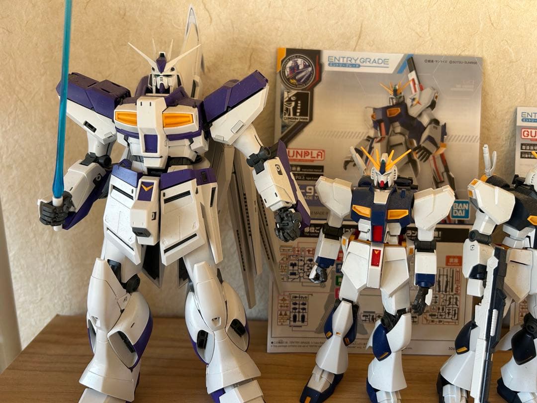 MG 1/100 Hi-νガンダム Ver.Ka 素組み ジャンク