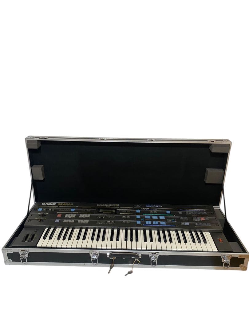 【希少】CASIOシンセサイザー　CZ-5000 、ケース付き【レア】 希少】CASIOシンセサイザー CZ-5000 - メルカリ
