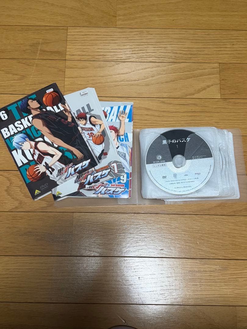 状態良好 黒子のバスケ DVD 全巻 レンタル落ち - メルカリ